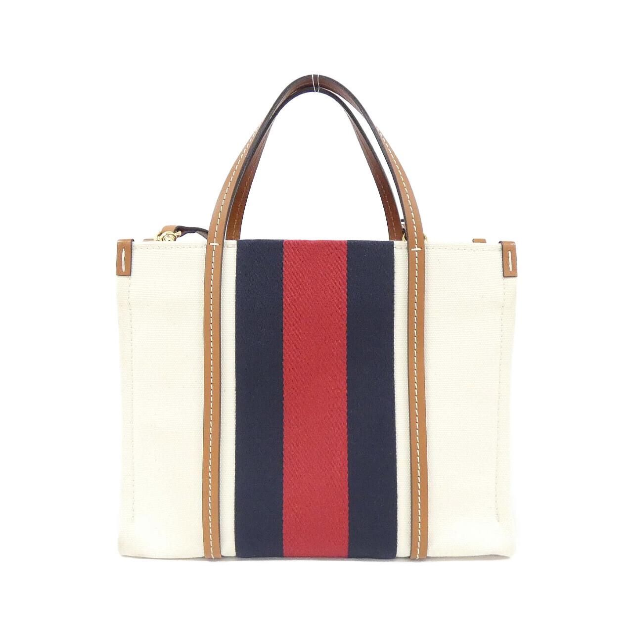 Gucci Fabcl Bag Handbag White — view 2