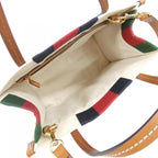 Gucci Fabcl Bag Handbag White — view 6