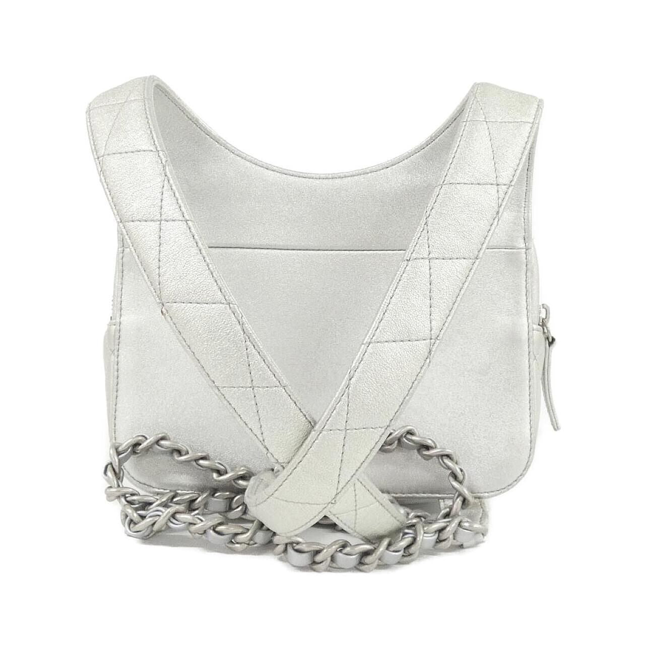 Chanel Backpack Silver — view 2