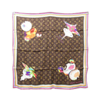 Louis Vuitton Monogram Carre Super Flat Scarf