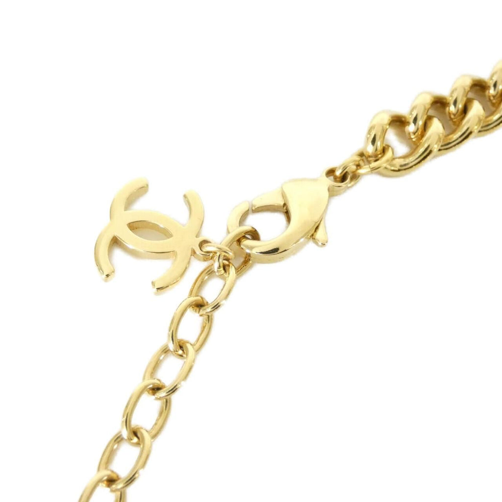 Chanel Choker Necklace Gold — view 4