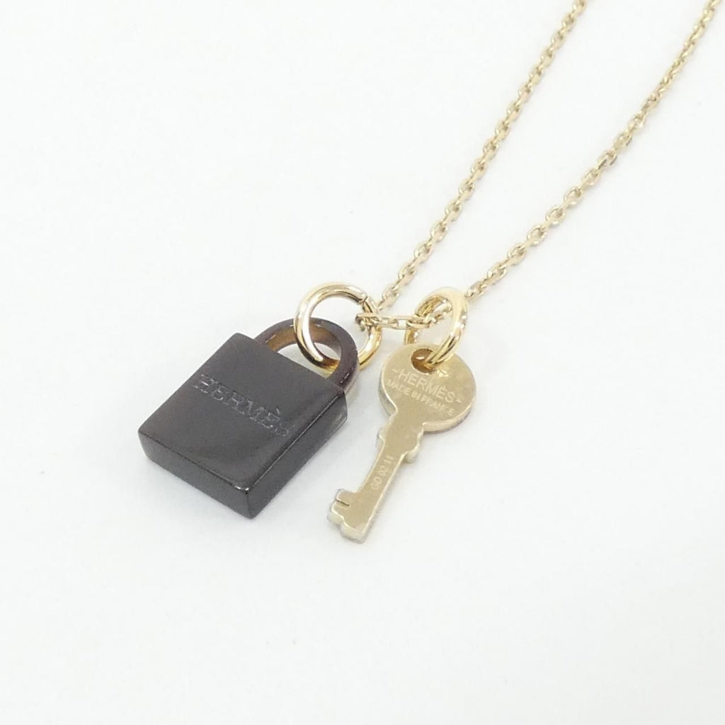Hermes Amulet Padlock PM Necklace — view 3