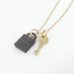 Hermes Amulet Padlock PM Necklace — view 3