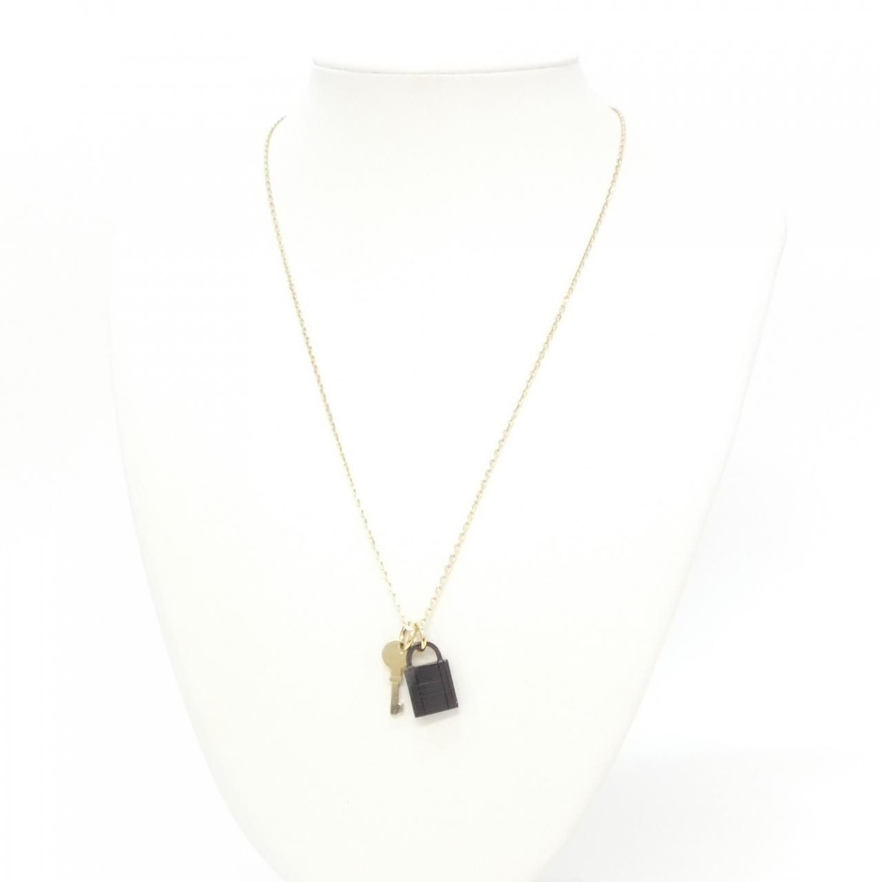 Hermes Amulet Padlock PM Necklace — view 5