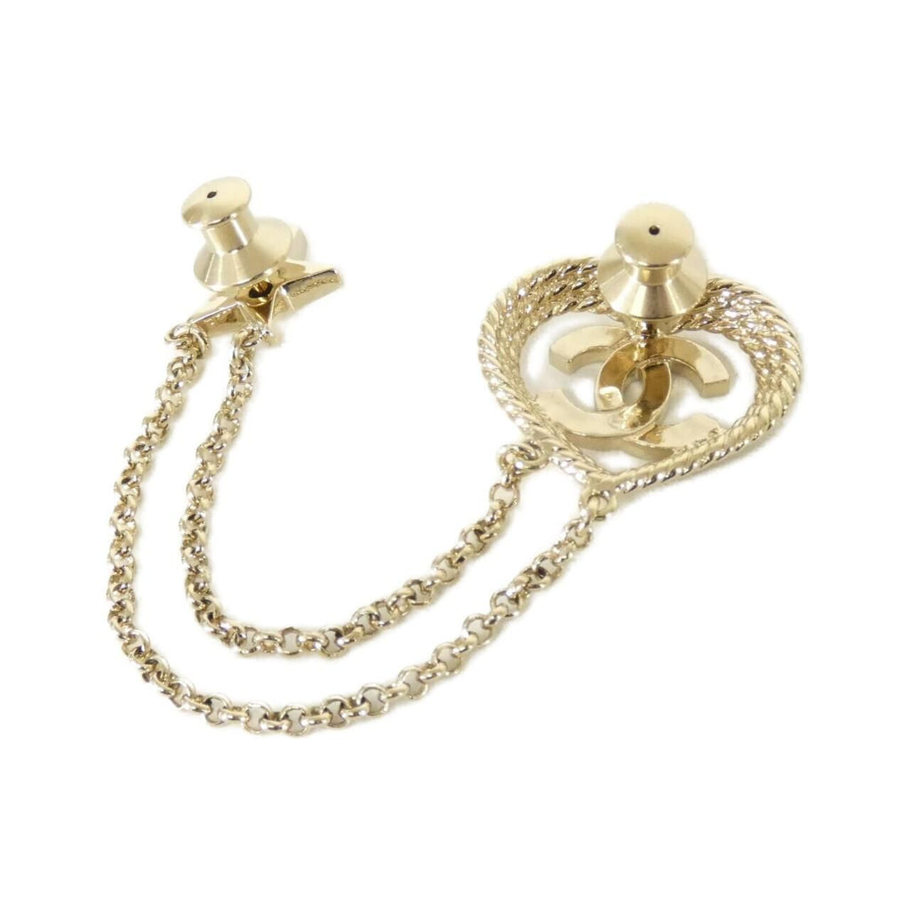 Chanel Pin Brooch Gold — view 2