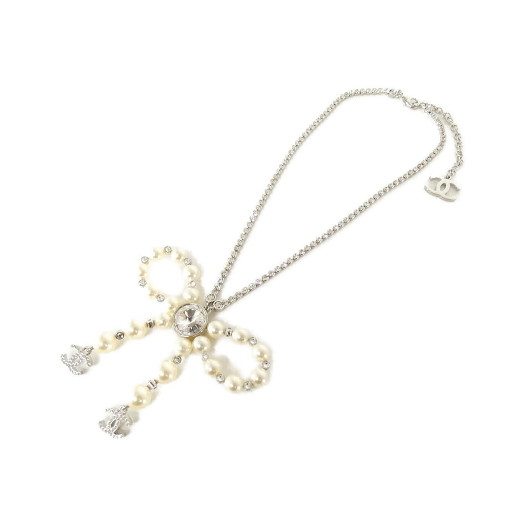 Chanel Necklace Silver — view 2
