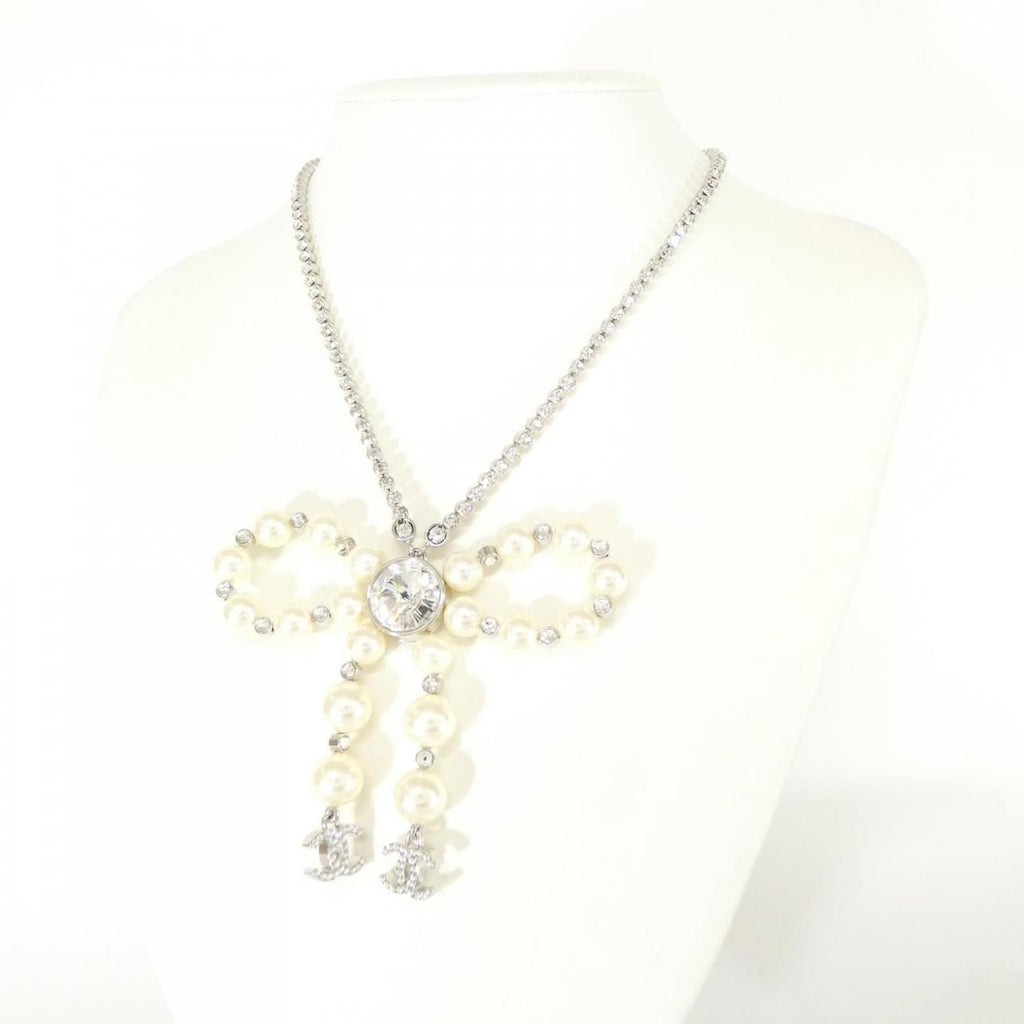 Chanel Necklace Silver — view 5
