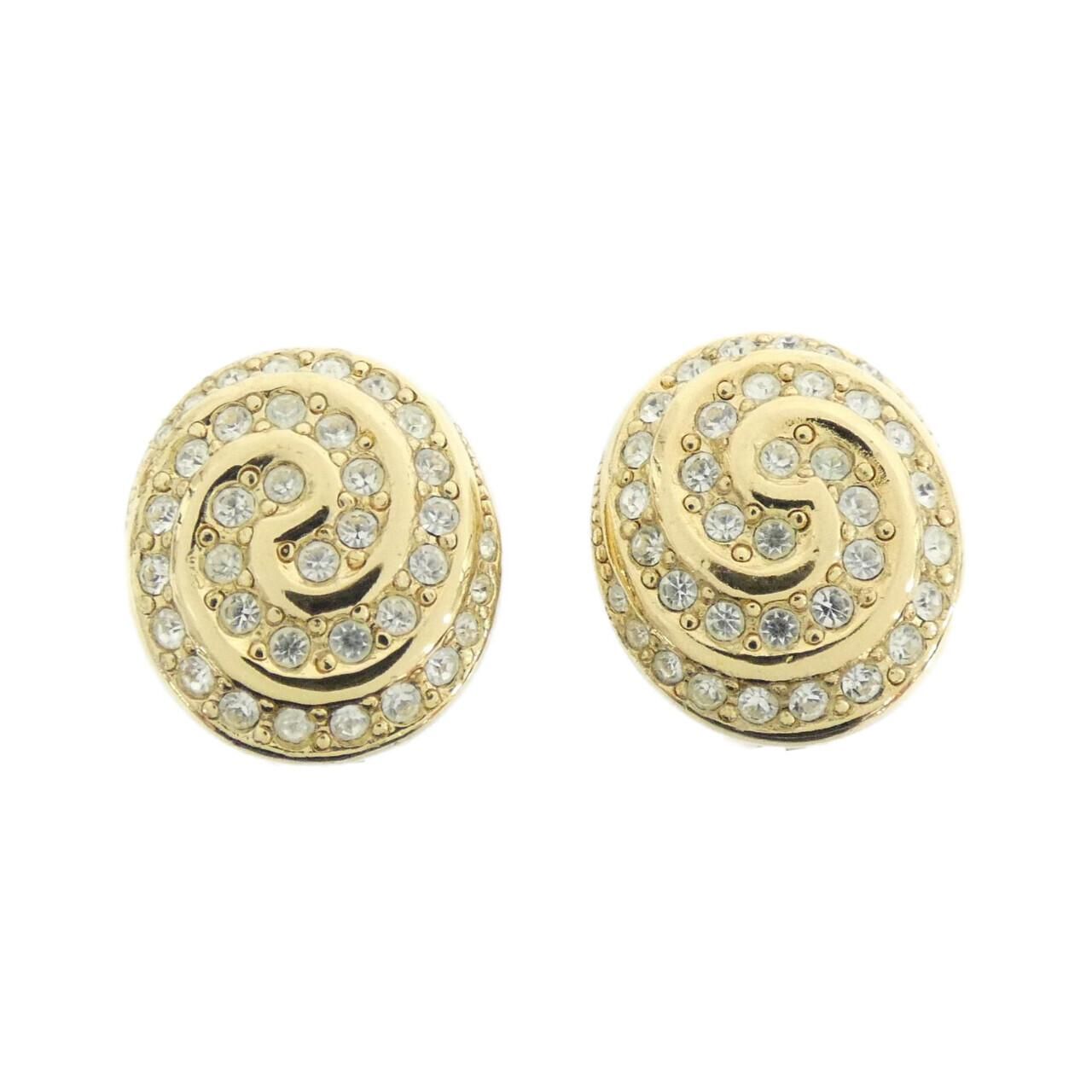 Dior Vintage Earrings Gold