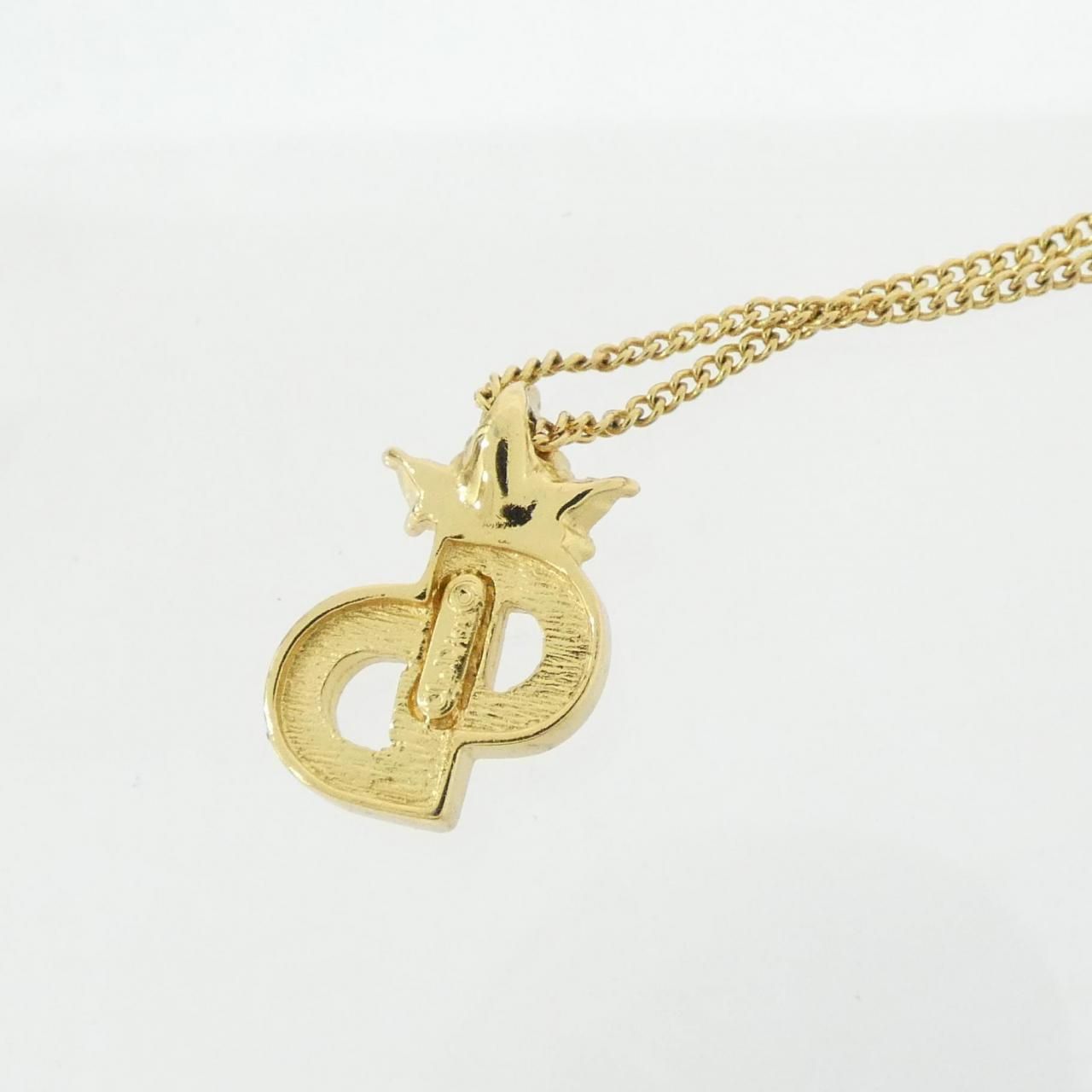 Dior Vintage Necklace Gold — view 3