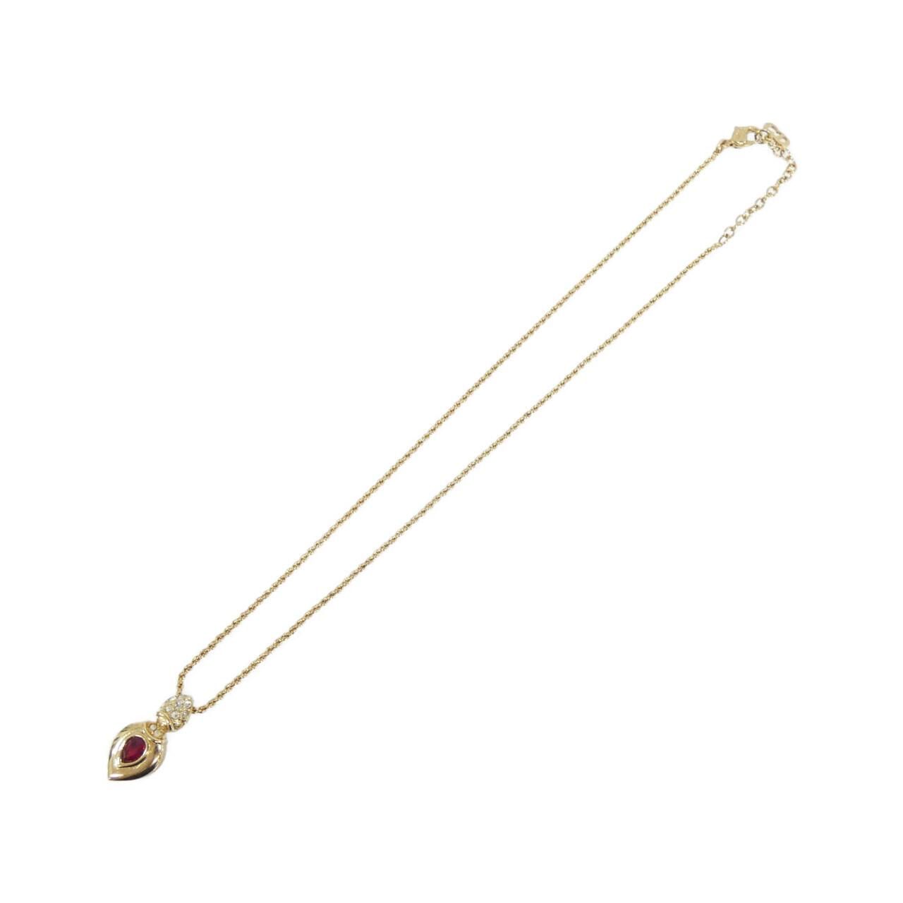Dior Vintage Necklace Gold — view 2