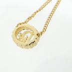 Dior Vintage Necklace Gold — view 3