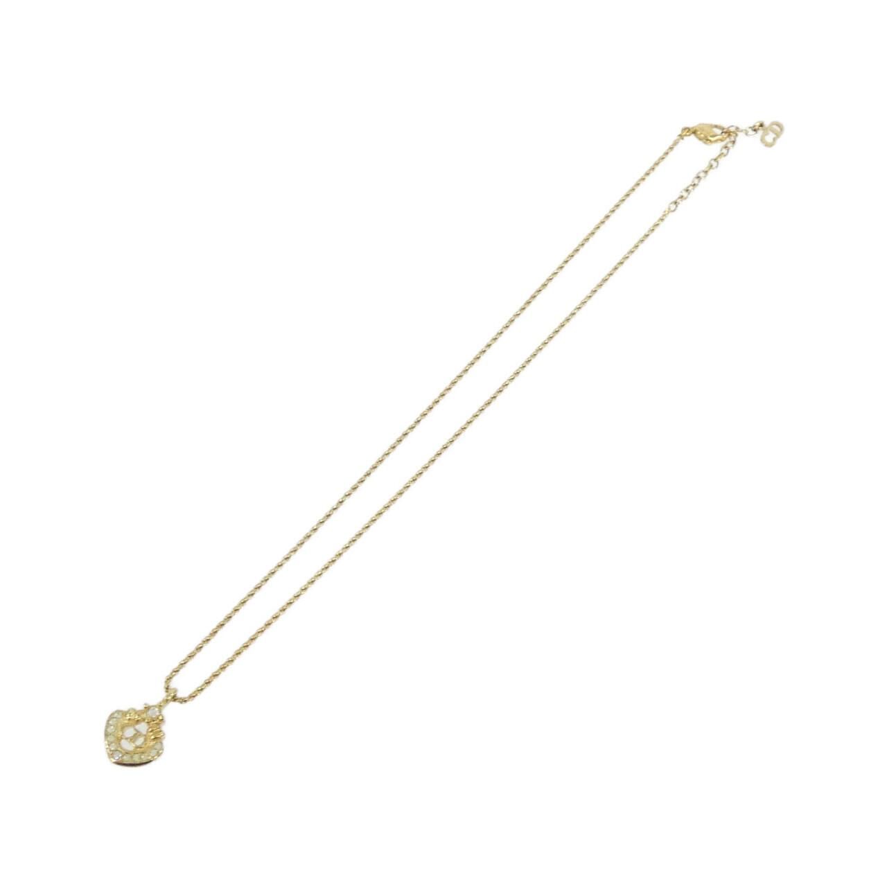 Dior Vintage Necklace Gold — view 2