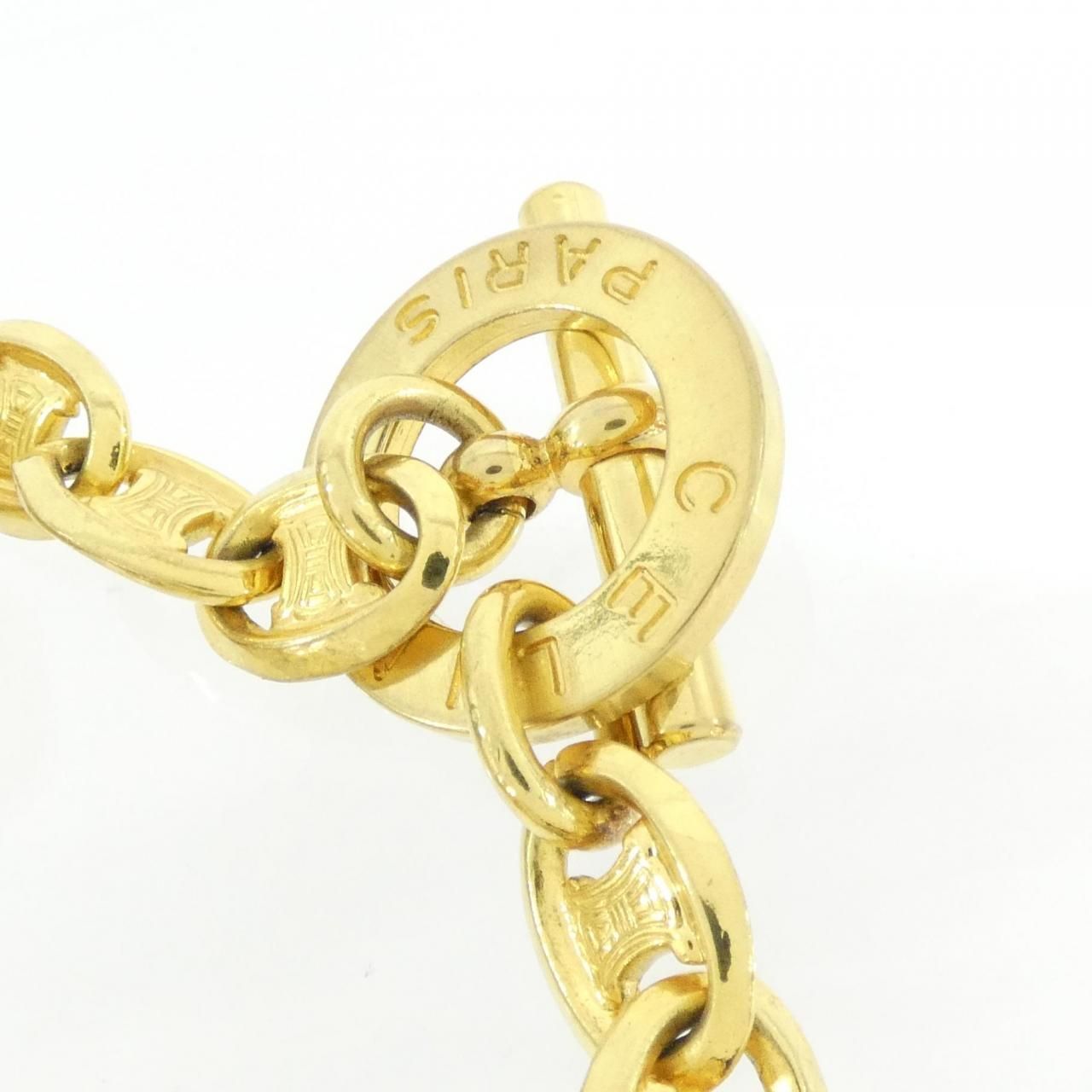 Celine Vintage Necklace Gold — view 3