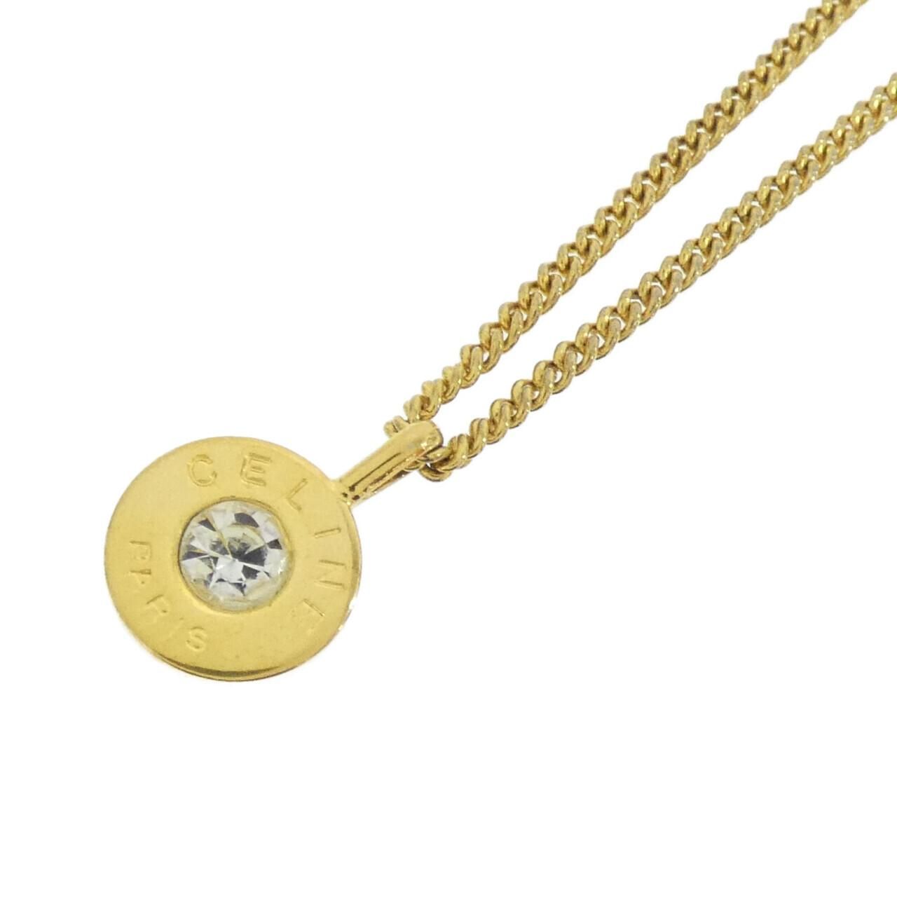 Celine Vintage Necklace Gold