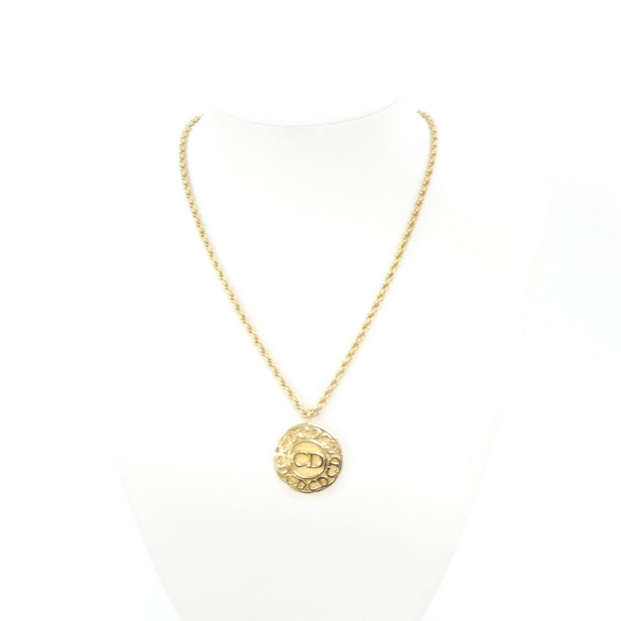 Dior Vintage Necklace Gold — view 5