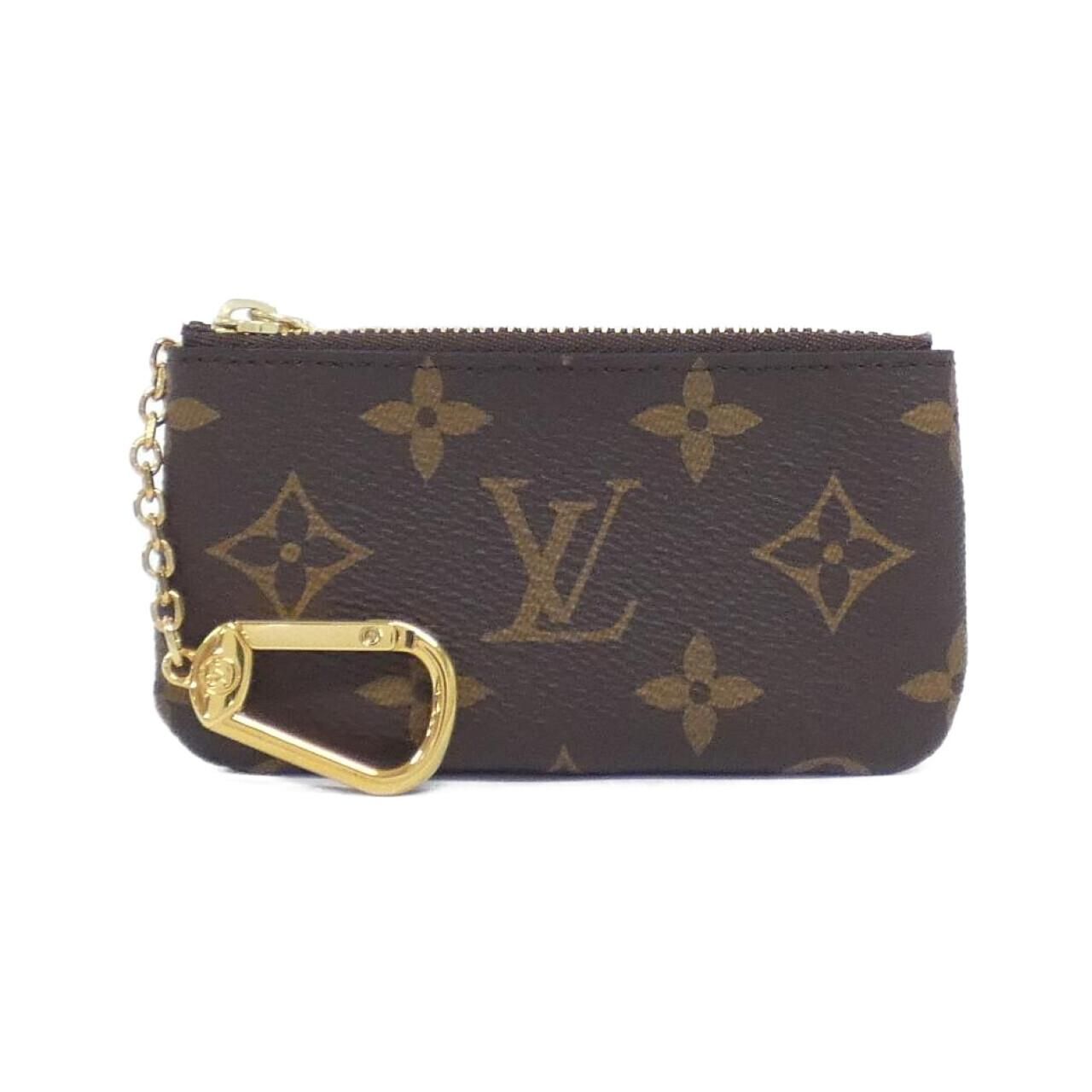 Louis Vuitton Monogram Pochette Cles Coin & Key Case Key Holder