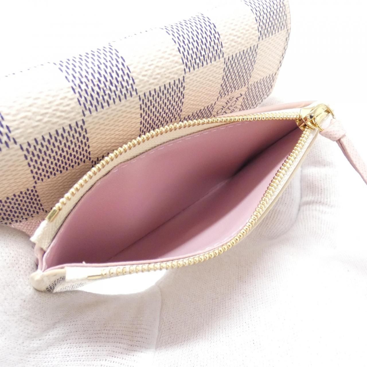 Louis Vuitton Damier Azur Portefeuille Victorine Wallet — view 6