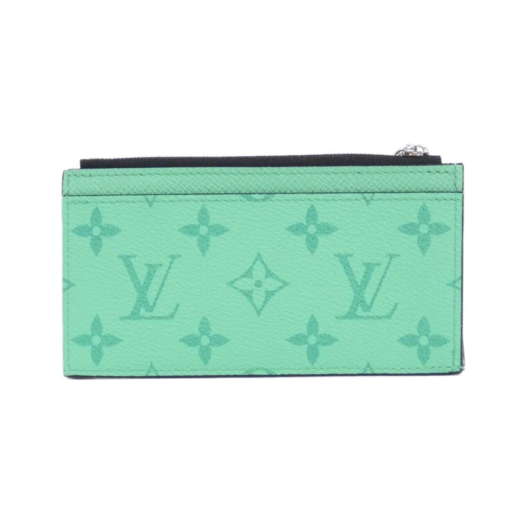 Louis Vuitton Taiga Llama Coin Card Holder Case — view 2