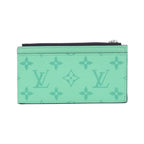 Louis Vuitton Taiga Llama Coin Card Holder Case — view 2