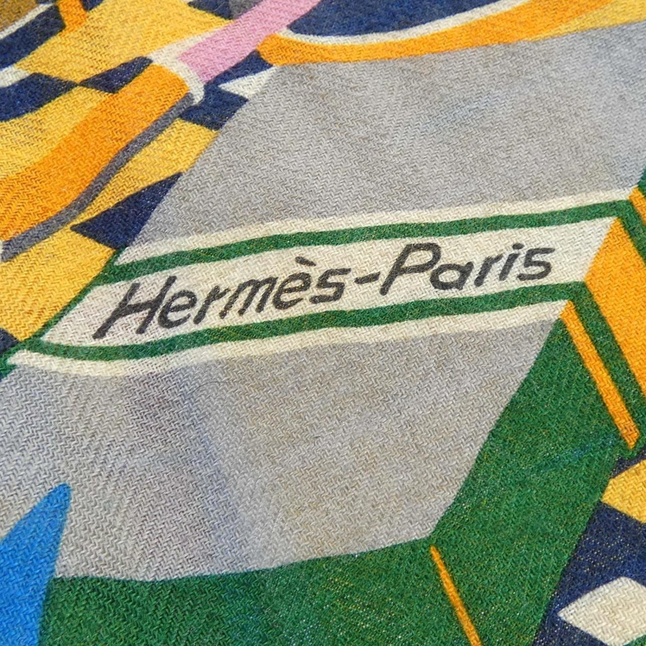 Hermes les Douze Leopards Carre Shawl Scarf — view 4