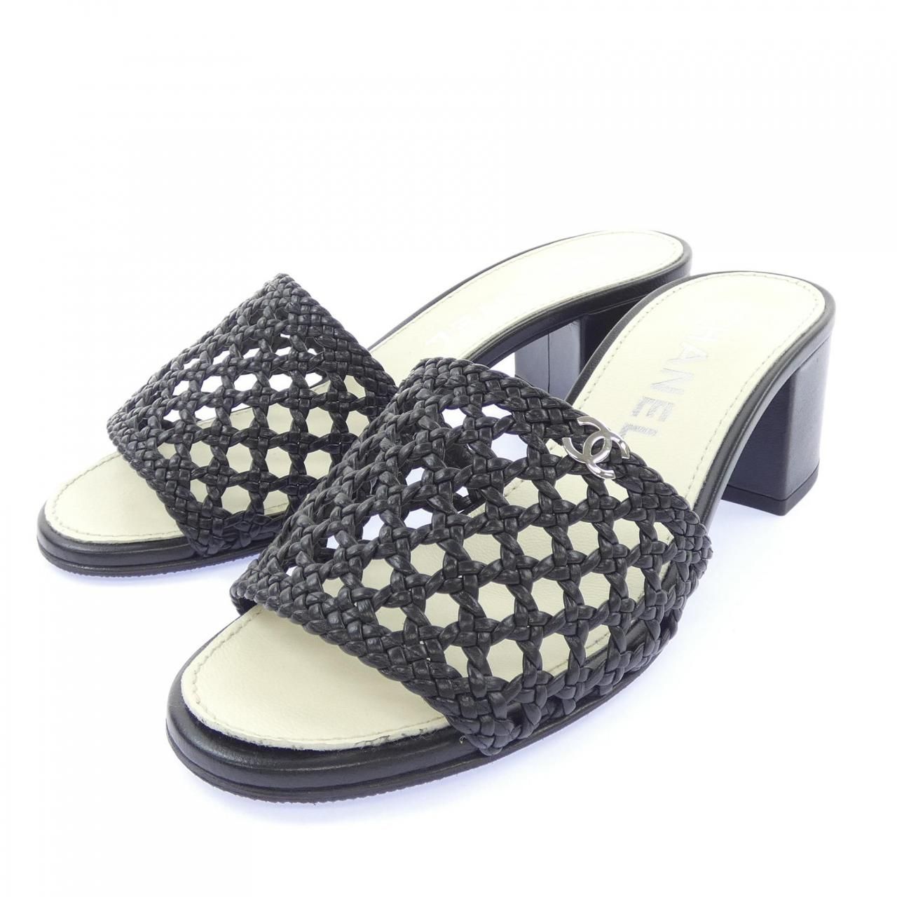 Chanel Sandals Black — view 3