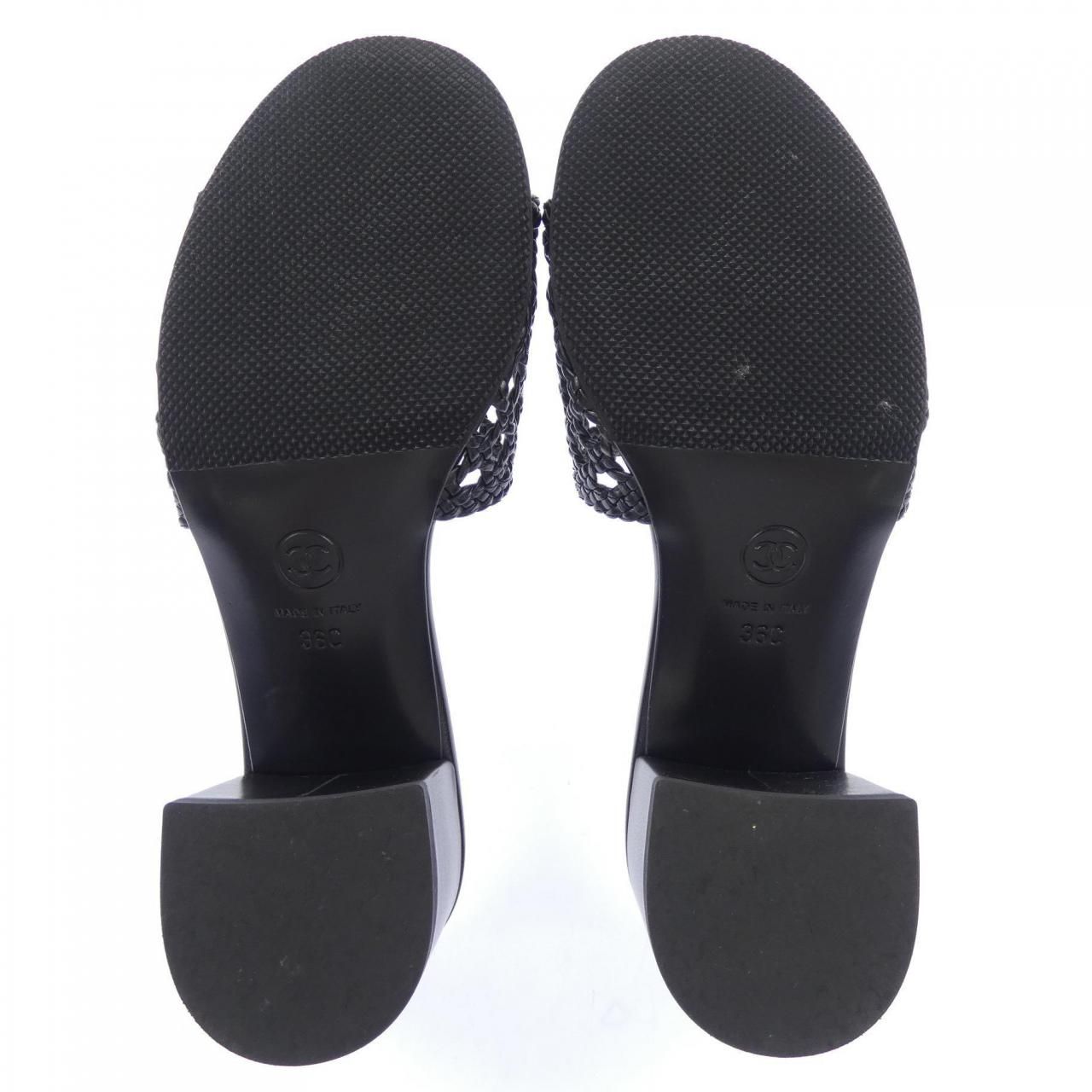 Chanel Sandals Black — view 4