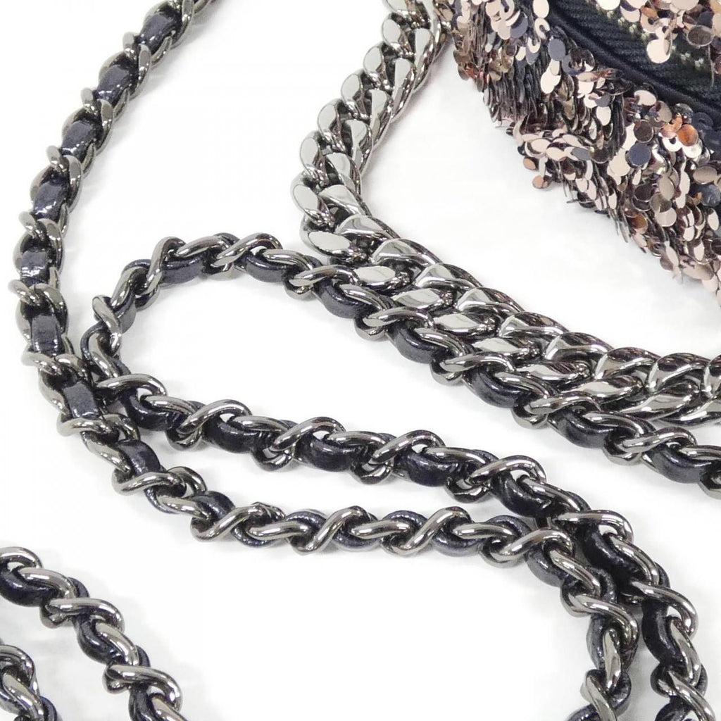 Chanel Bag Handbag Navy — view 4