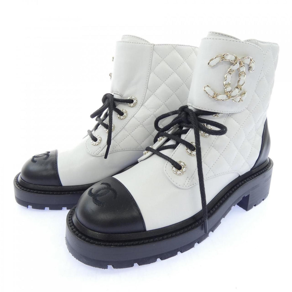 Chanel Boots White — view 3
