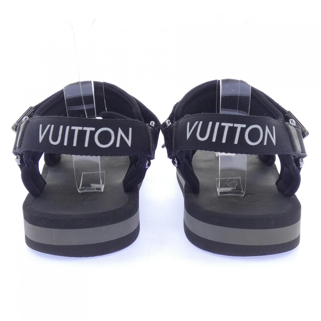 Louis Vuitton Sandals Black — view 5