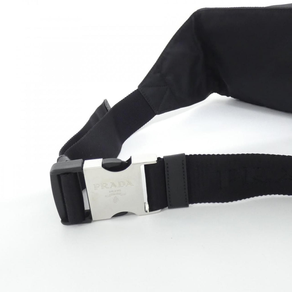 Prada Waist Bag Belt Bag Silver — view 6