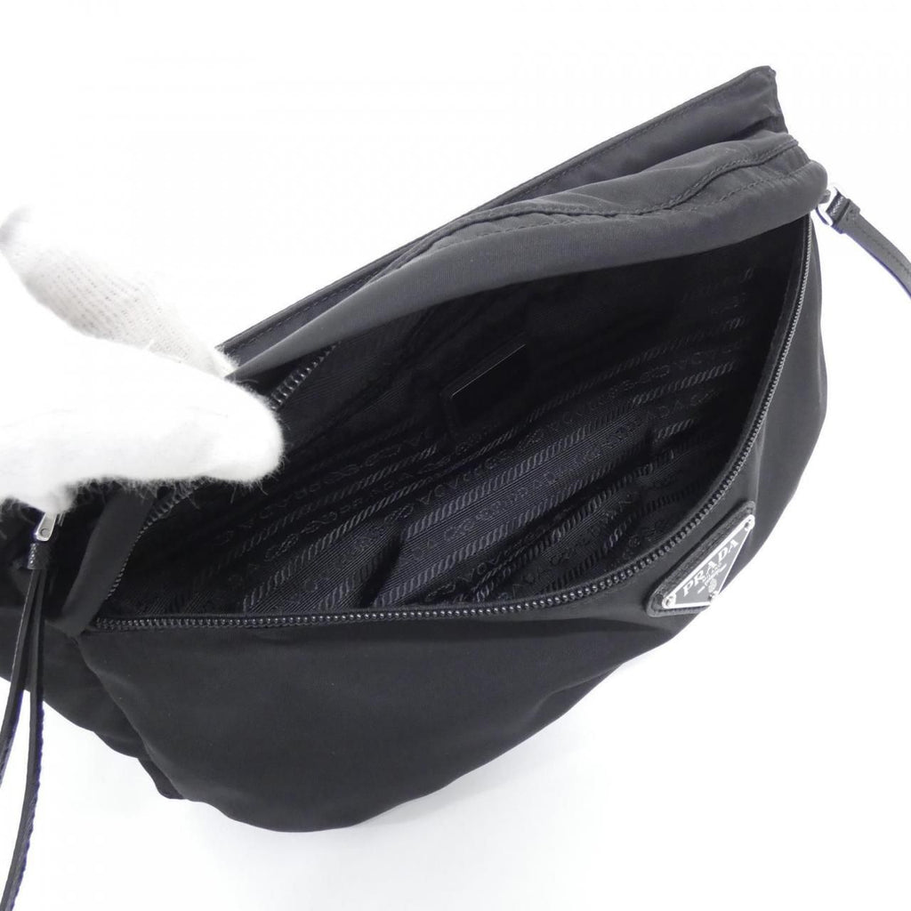 Prada Waist Bag Belt Bag Silver — view 7