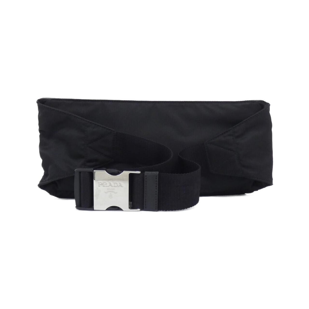 Prada Waist Bag Belt Bag Silver — view 2