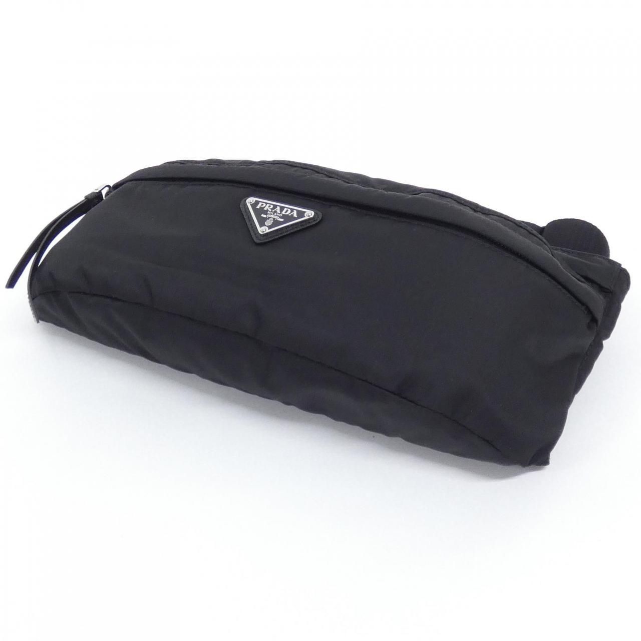 Prada Waist Bag Belt Bag Silver — view 3