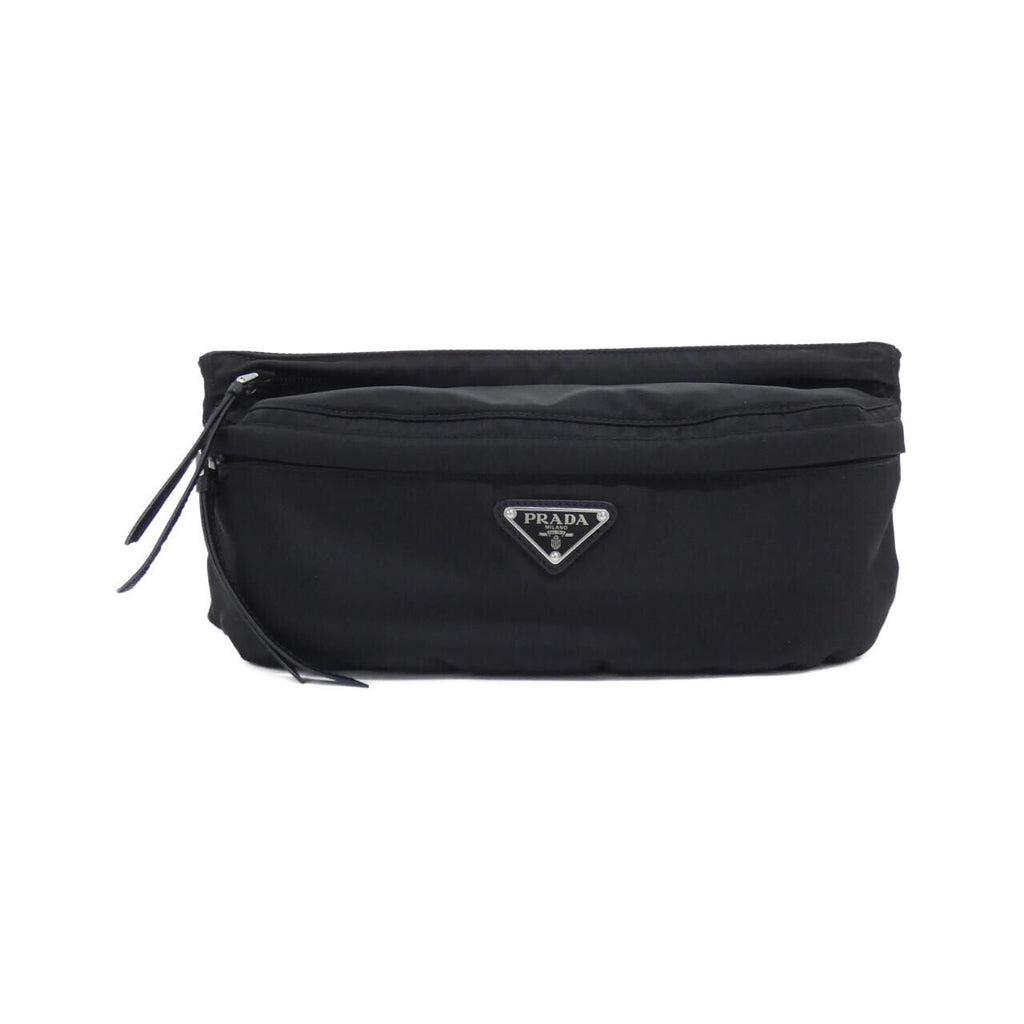 Prada Waist Bag Belt Bag Silver