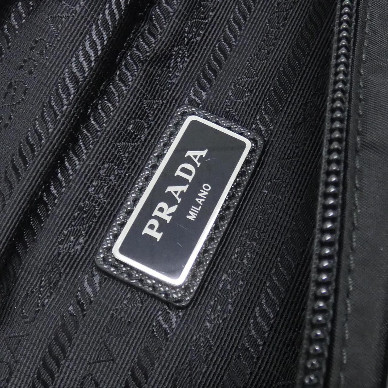 Prada Waist Bag Belt Bag Silver — view 8