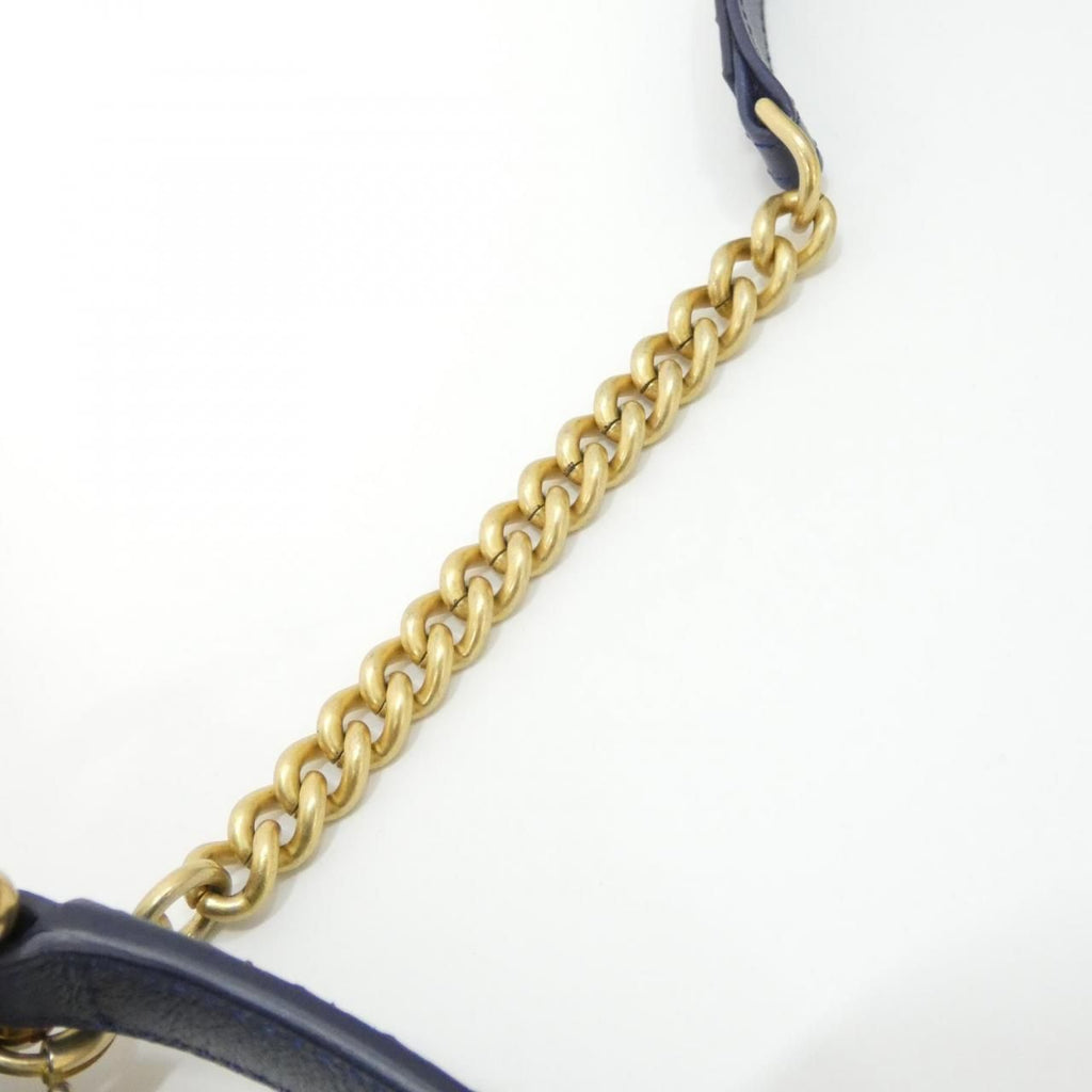 Chanel Bag Handbag Blue — view 7