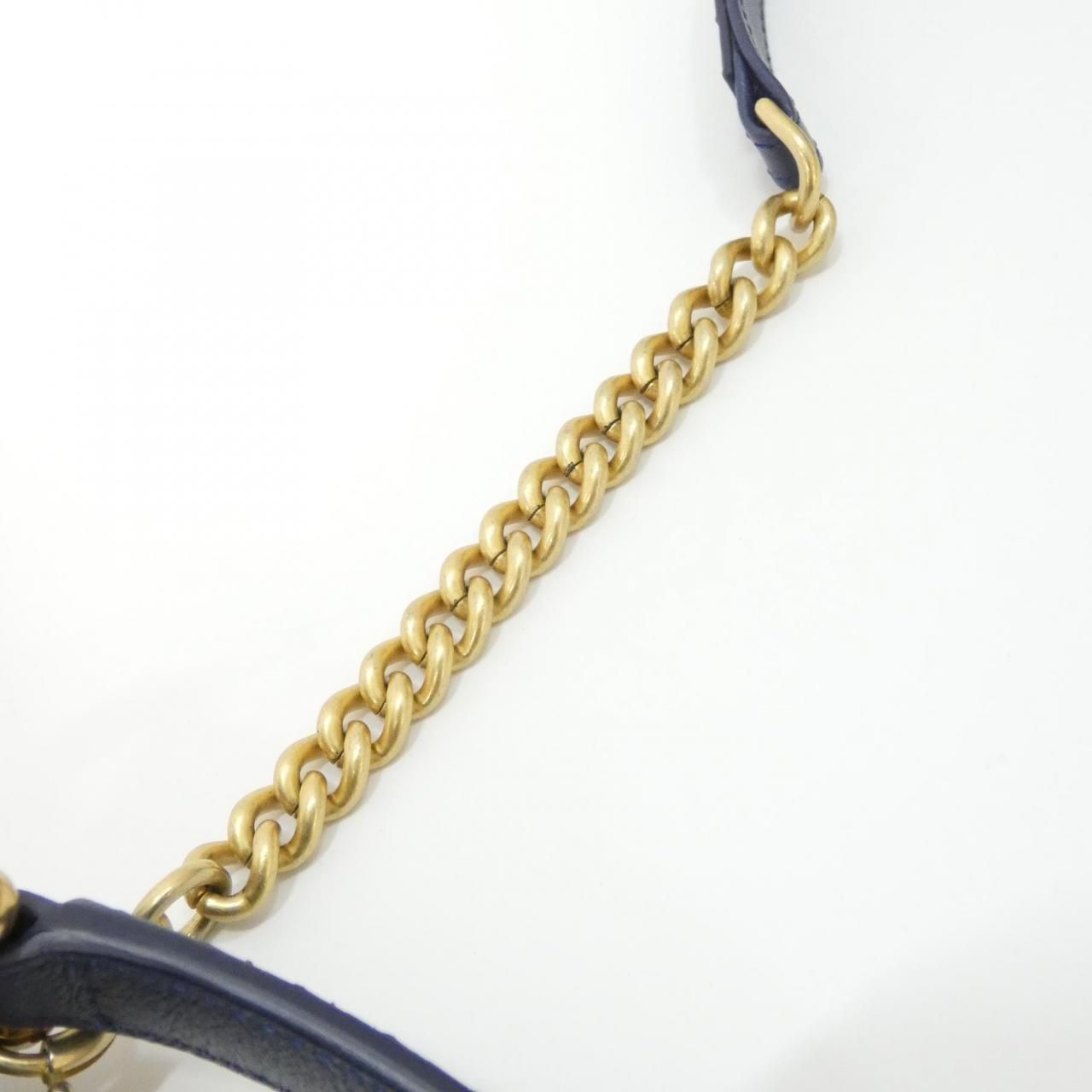 Chanel Bag Handbag Blue — view 7