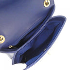 Chanel Bag Handbag Blue — view 8