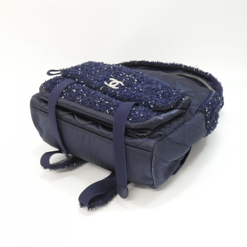 Chanel Backpack Navy — view 3
