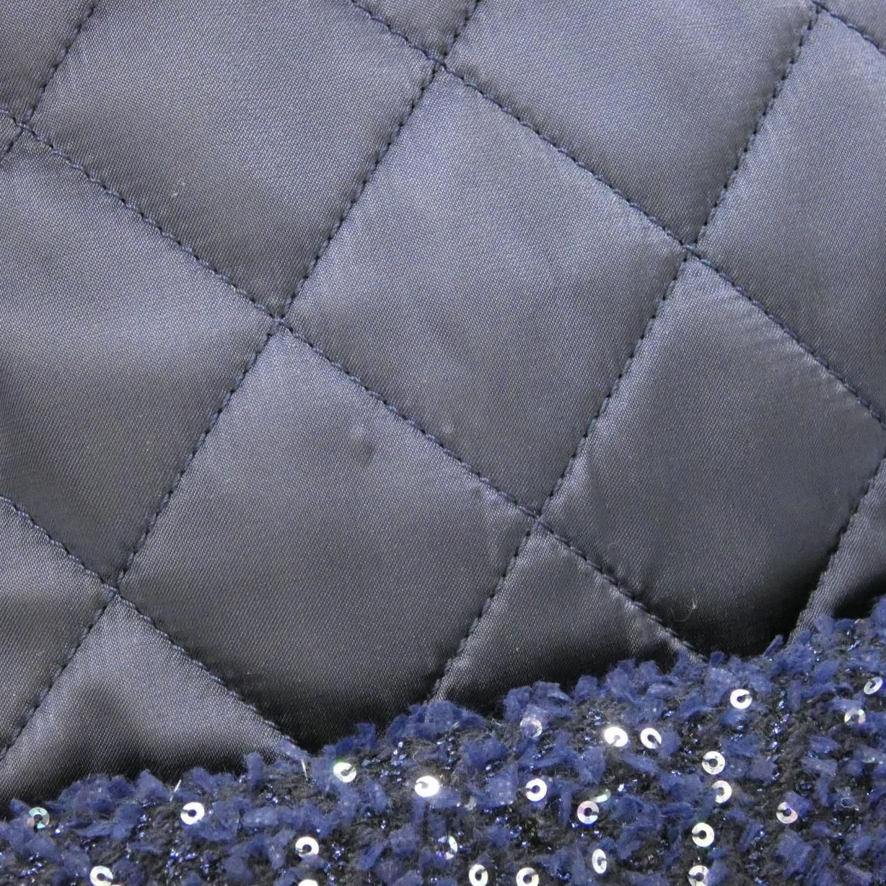 Chanel Backpack Navy — view 4