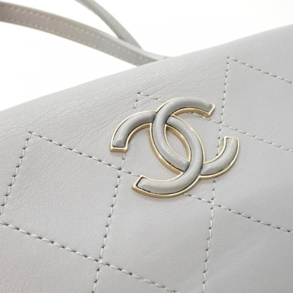 Chanel Bag Handbag Gray — view 6