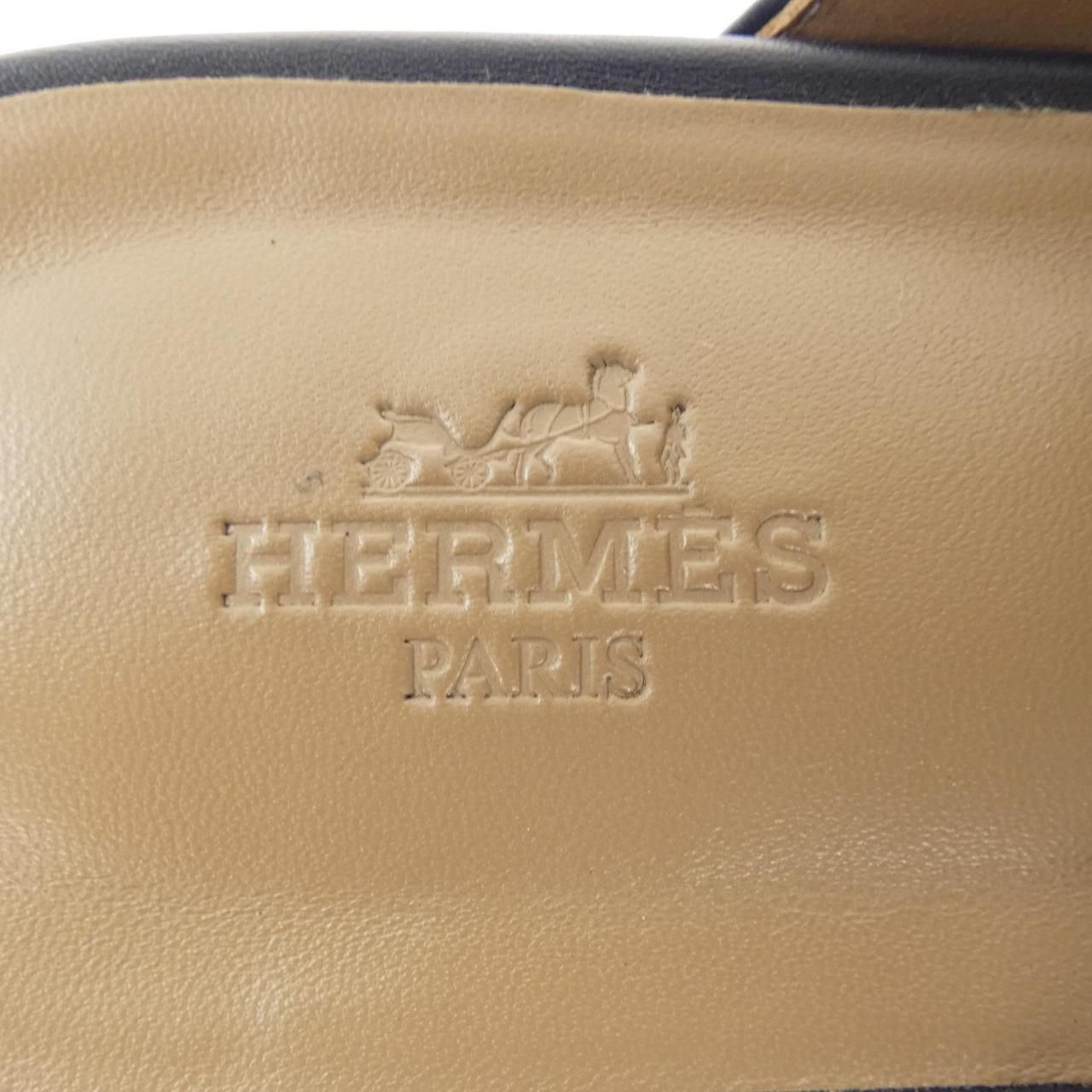 Hermes Carlotta Kelly Buckle Shoes — view 6