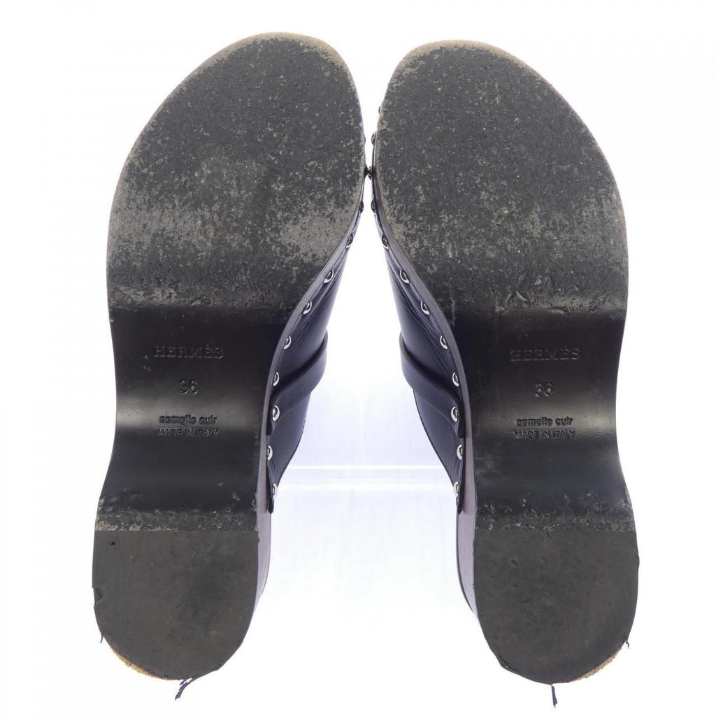 Hermes Carlotta Kelly Buckle Shoes — view 4