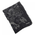 Chanel Stole Scarf Black