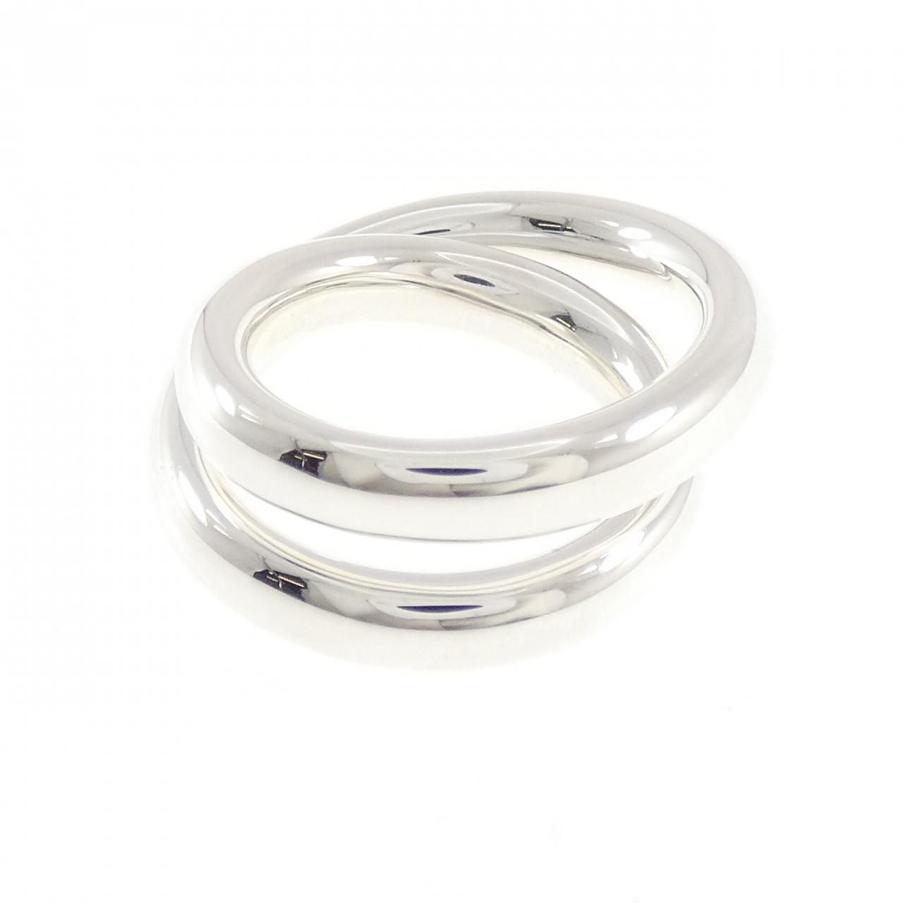 Hermes Vertiges Ring Silver — view 3