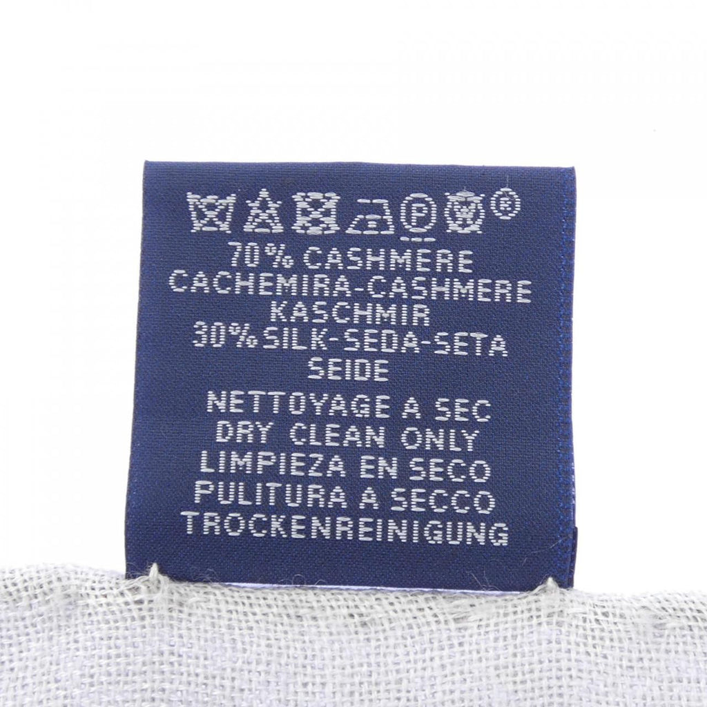 Hermes Stole Scarf Gray — view 3