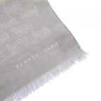 Hermes Stole Scarf Gray — view 2
