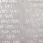 Hermes Stole Scarf Gray — view 4