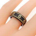 Gucci Interlocking Ring Gold — view 4