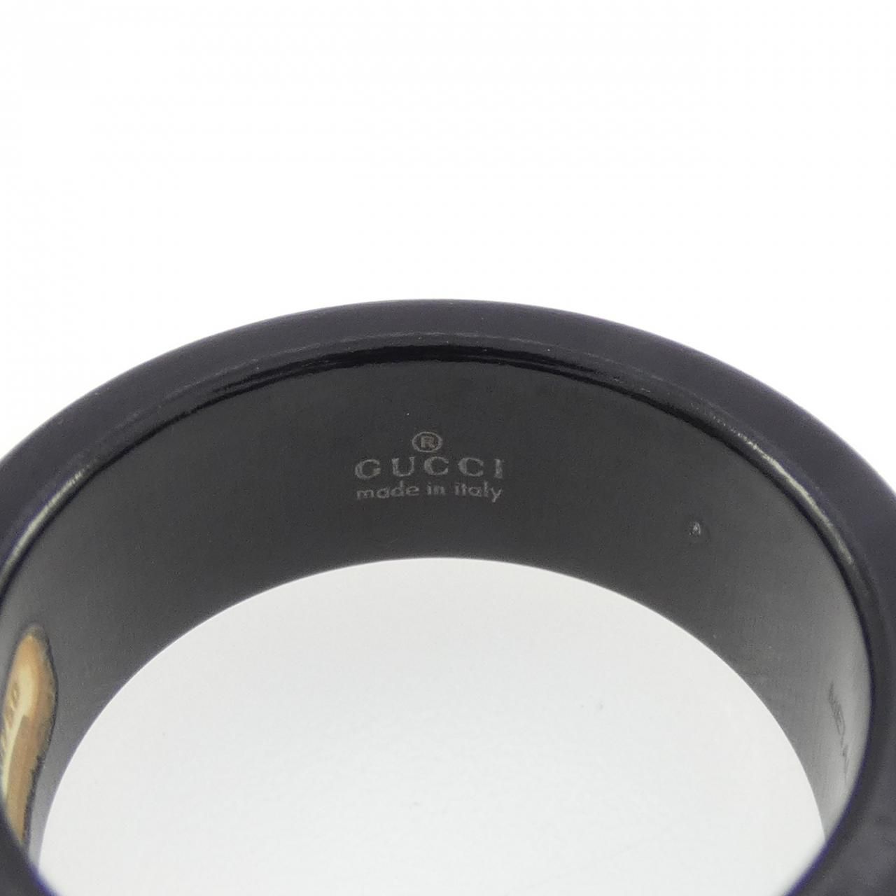 Gucci Interlocking Ring Gold — view 3